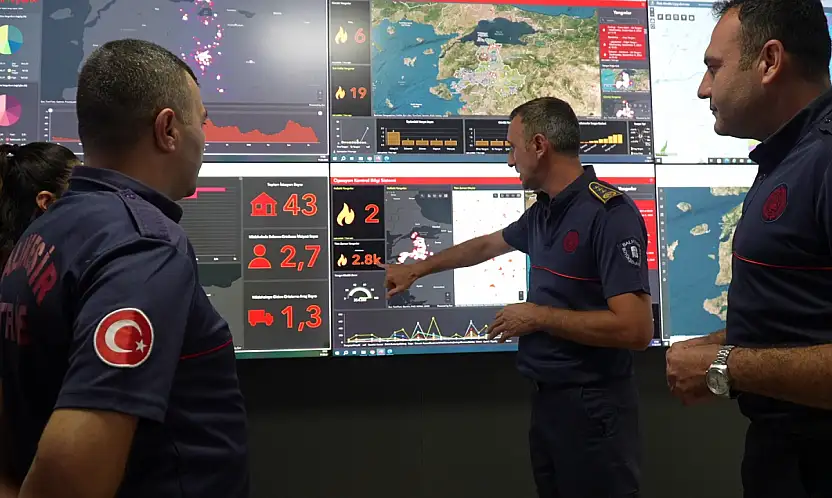 Balıkesir İtfaiyesi CBS ile Türkiye'de bir ilki gerçekleştiriyor