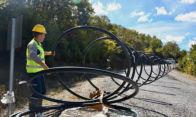BASKİ Dursunbey'de taşımalı su çilesine son verdi