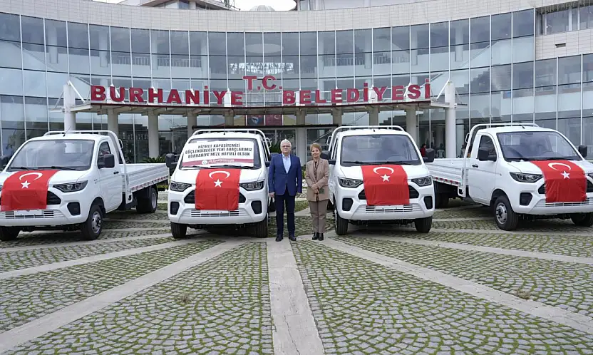 BURHANİYE BELEDİYESİ ARAÇ FİLOSUNU GÜÇLENDİRMEYE DEVAM EDİYOR