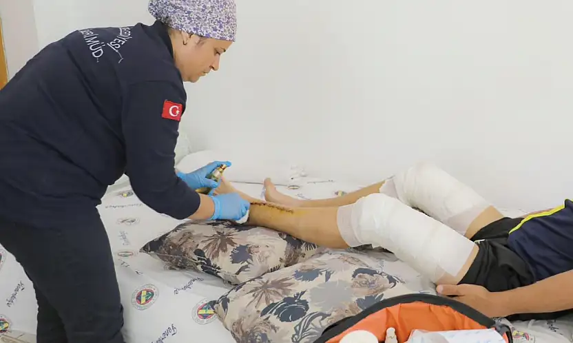 BURHANİYE BELEDİYESİ 'EVDE BAKIM HİZMETLERİ' DEVAM EDİYOR