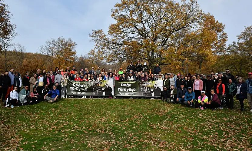 Büyükşehirden öğretmenler için doğa yürüyüşü etkinliği