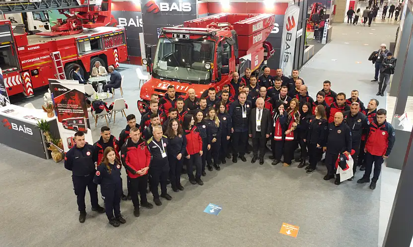 NADMEX 2025'te, Fuarın gözdesi Balıkesir İtfaiyesi oldu