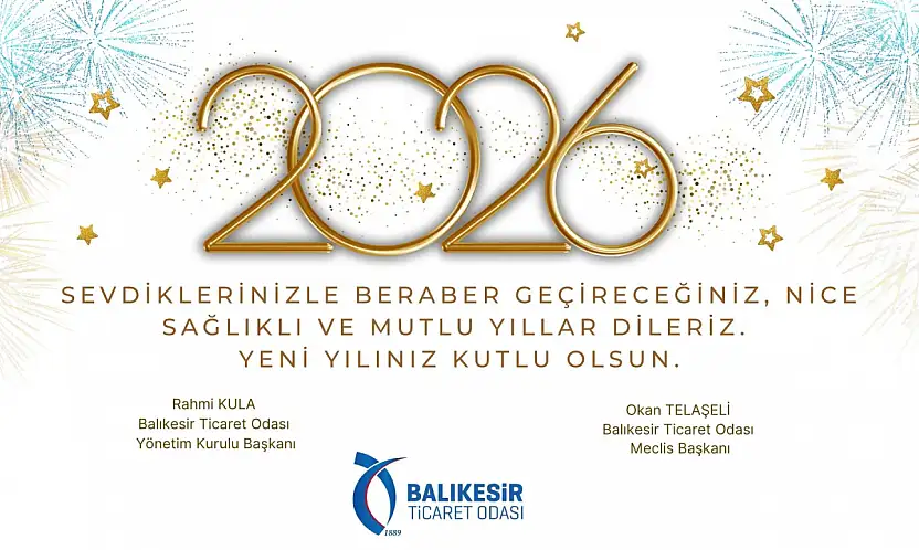 Yeni yılınız kutlu olsun.