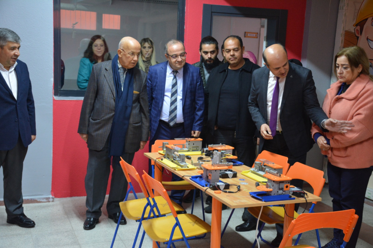 Plevne İlkokulu'nda Kütüphane Açılışı Yapıldı