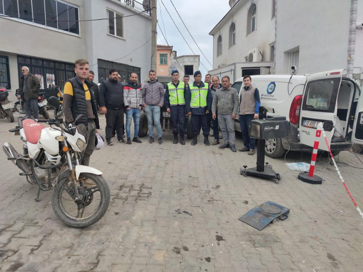 Jandarma'dan Kırsalda Fenni Muayene Denetimi ve Eğitimi