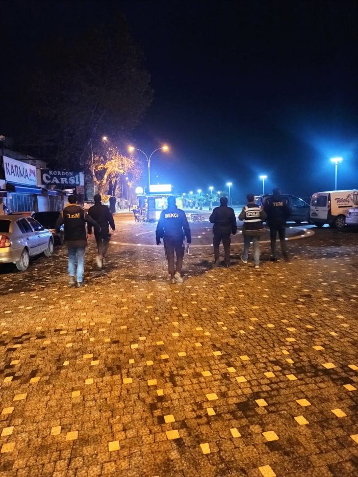 217 Ekiple Asayiş ve Trafik Uygulaması