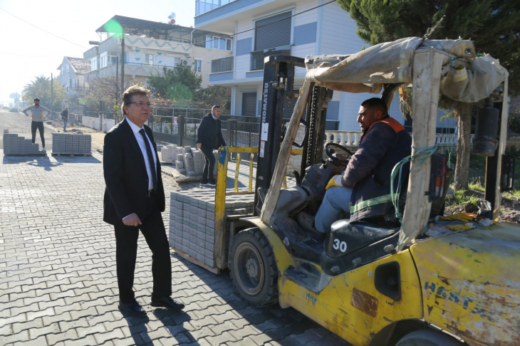 Başkan Arslan, Çalışmaları Yerinde Denetliyor