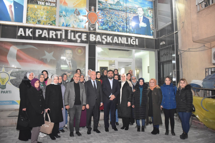 Ak Parti İl Başkanı Ekrem Başaran, İlçe Teşkilatlarını Ziyaret Etti