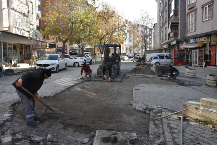 Doğalgazdan Bozulan Yollar Tamir Ediliyor