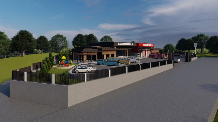 BBB'den Balya'ya Terminal ve İtfaiye İstasyonu
