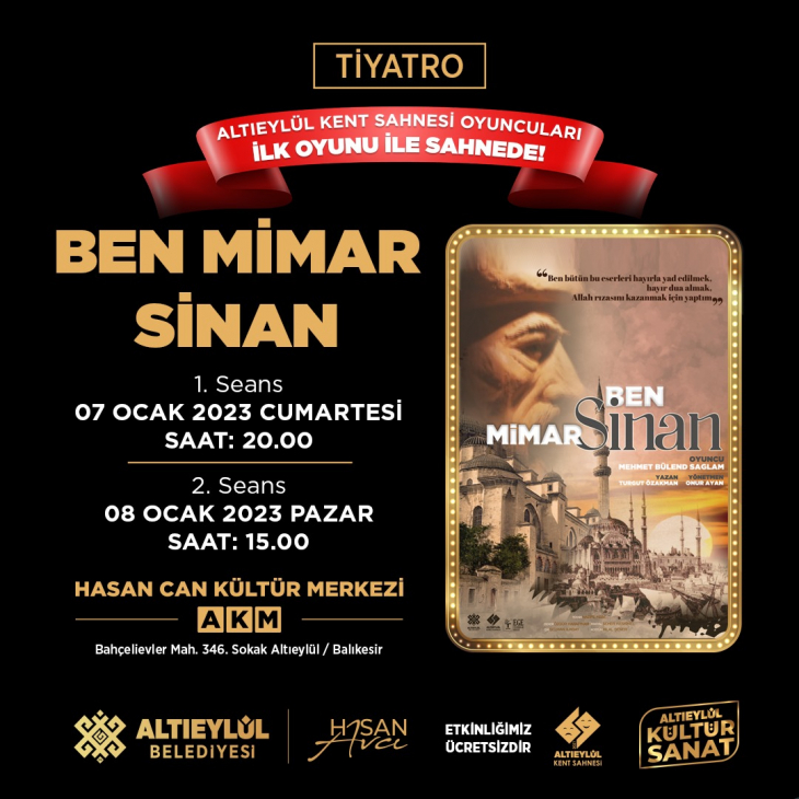 Altıeylül Kent Sahnesi'nin İlk Oyunu Görücüye Çıkıyor