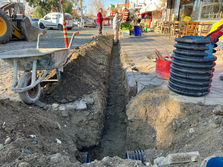 Güre'de Altyapı Güçlendiriliyor