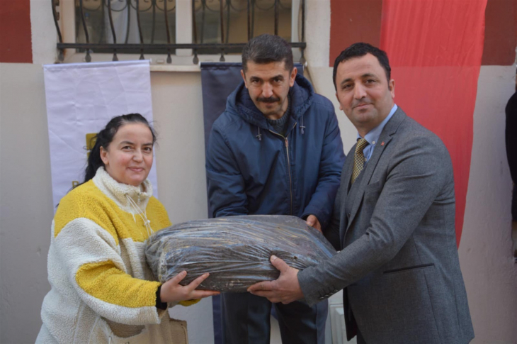 BBB'den Üreticiye 10 Ton Kompost Desteği