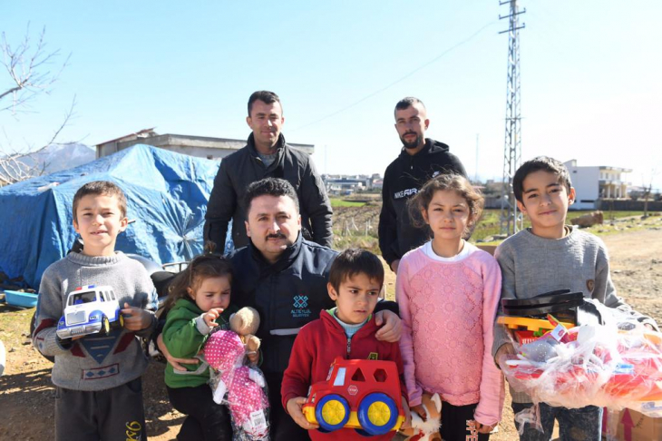 Başkan Avcı Deprem Bölgesinde