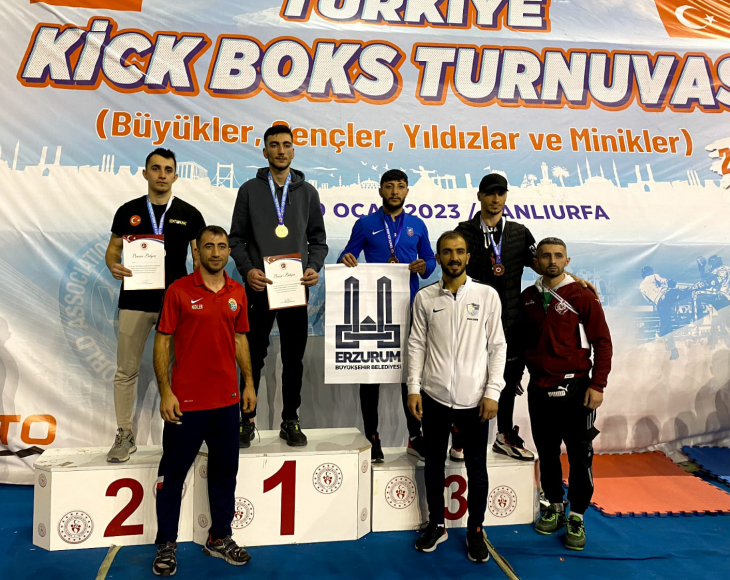 BAÜN'lü Sporculardan Türkiye Kick Boks Turnuvası'nda Büyük Başarı