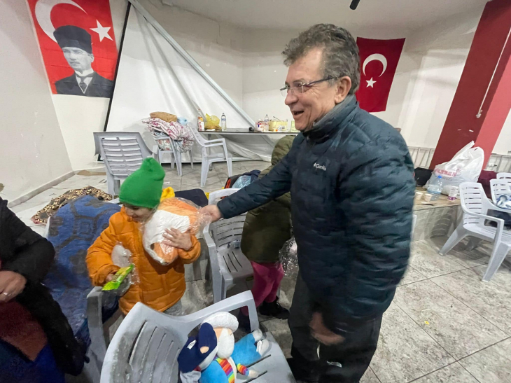 Başkan Arslan, Deprem Bölgesinde