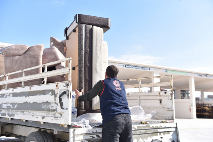 Karesi Belediyesi'nden Ev Eşyası Toplama Kampanyası