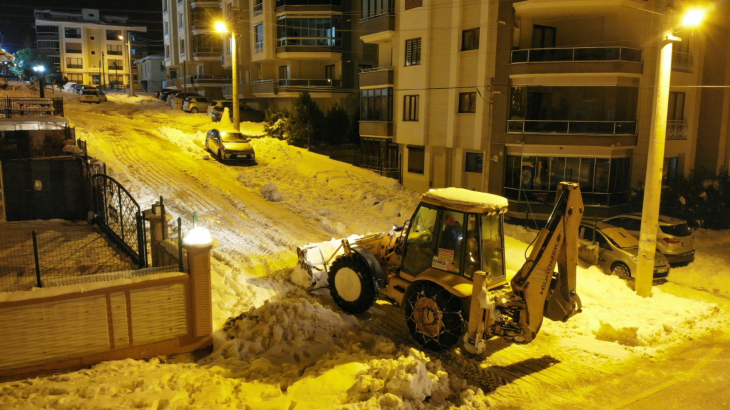 Karesi'nin Kar Timleri Teyakkuzda