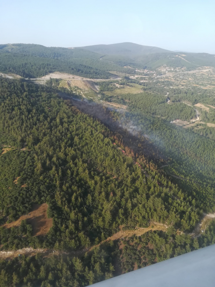 Dursunbey Naiplerde Yangın kortuttu...