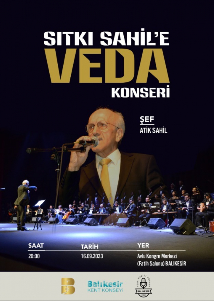 Sıtkı Sahil İçin Balıkesir'e Veda Konseri