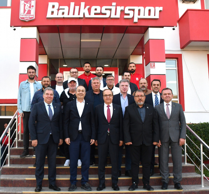 Sanayi Odası Başkan ve Yönetimi Balıkesirspor'da…